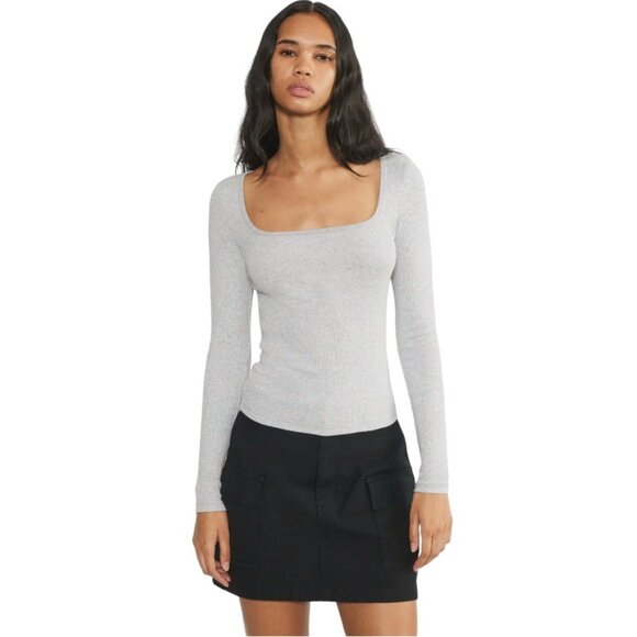 TNA Tops - NWT Aritzia TNA HomeStretch™ Squareneck Longsleeve
